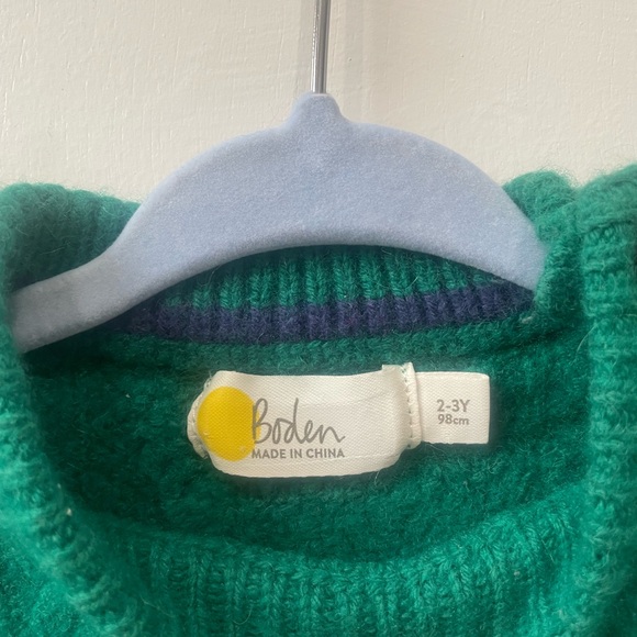 Baby Boden Sweater - Green - Picture 2 of 2
